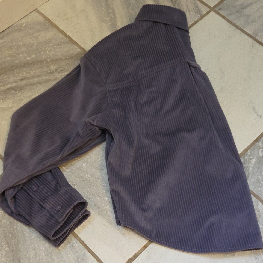 Cropped Corduroy Jacket